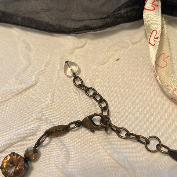 Sabika Rhinestone Necklace - Picture 6 of 6